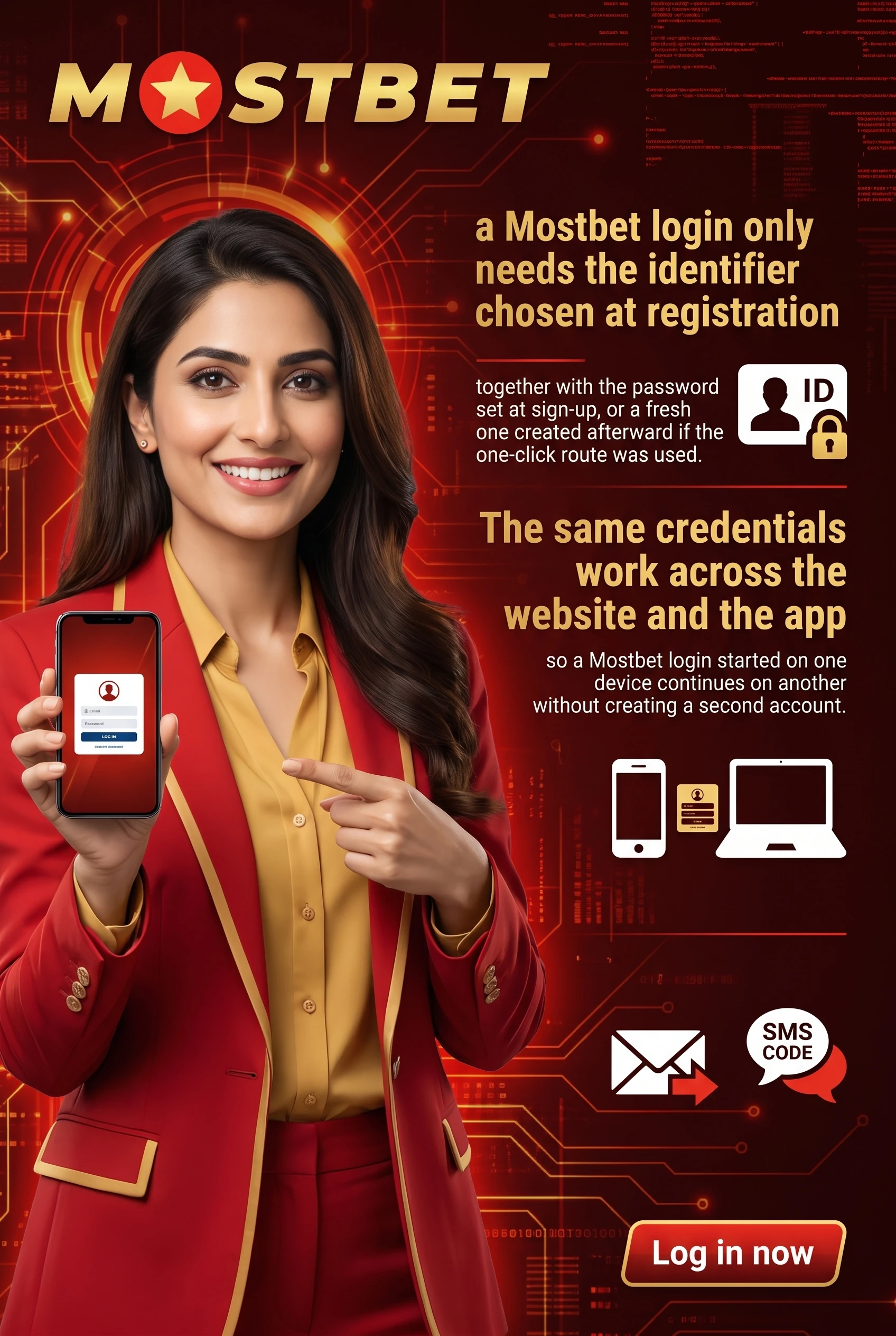 Mostbet login and account recovery options