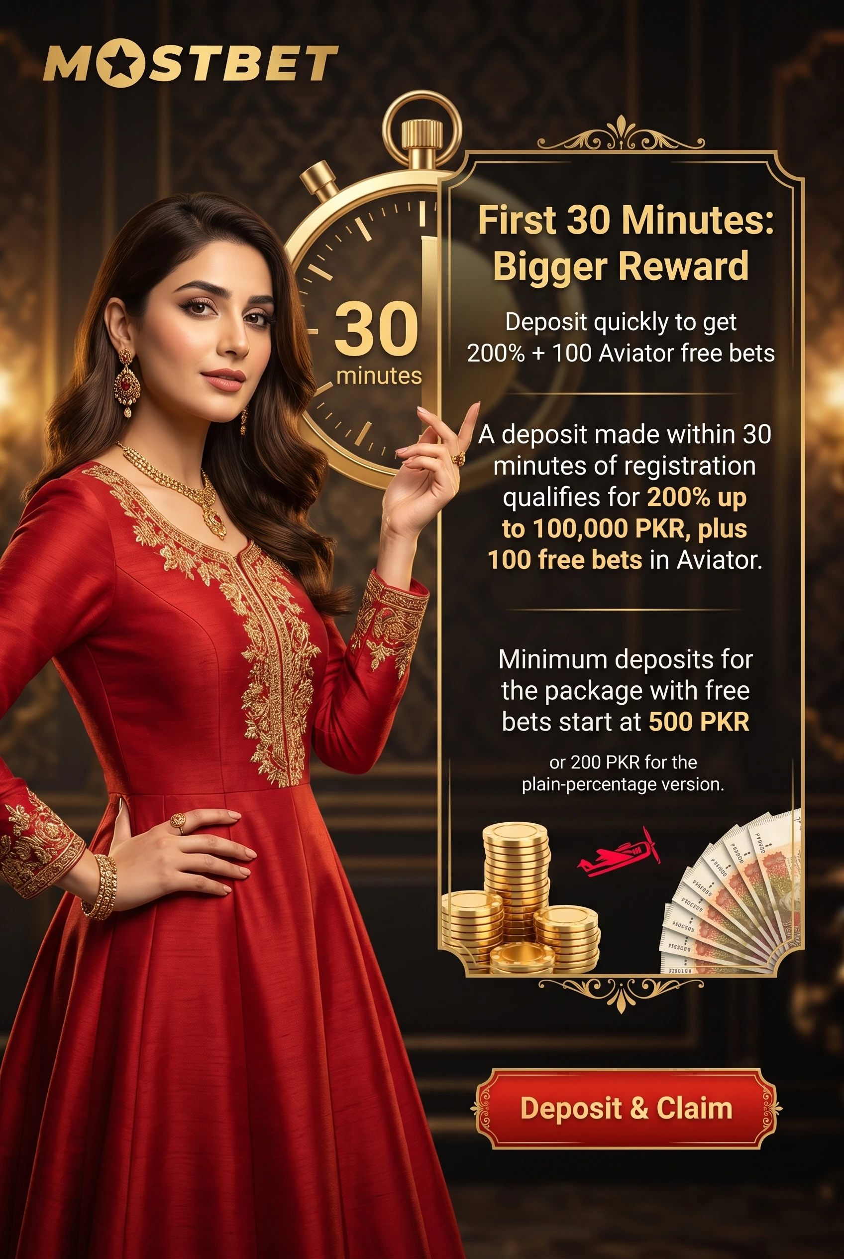 Mostbet first-deposit bonus structure explained
