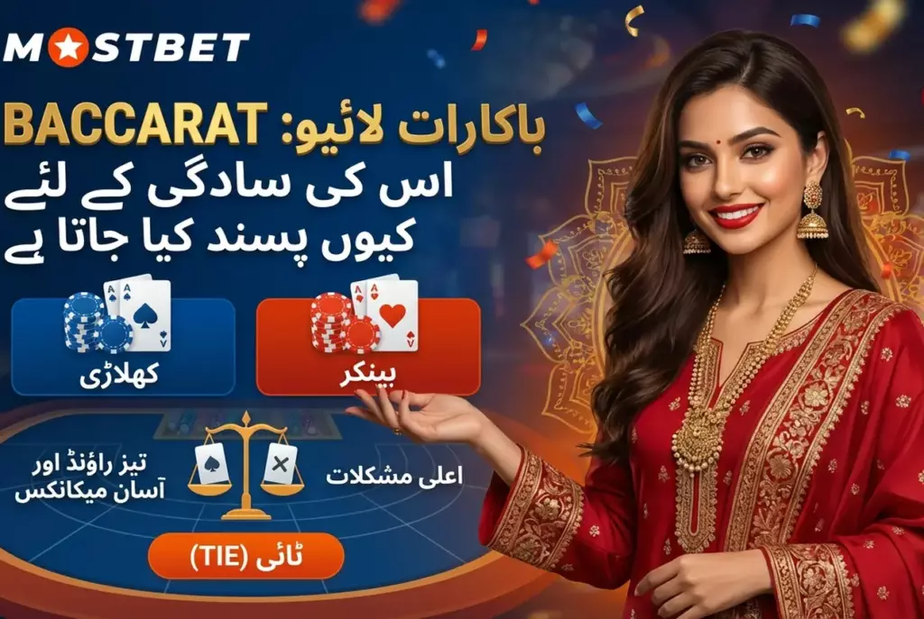 Mostbet کا لائیو کیسینو