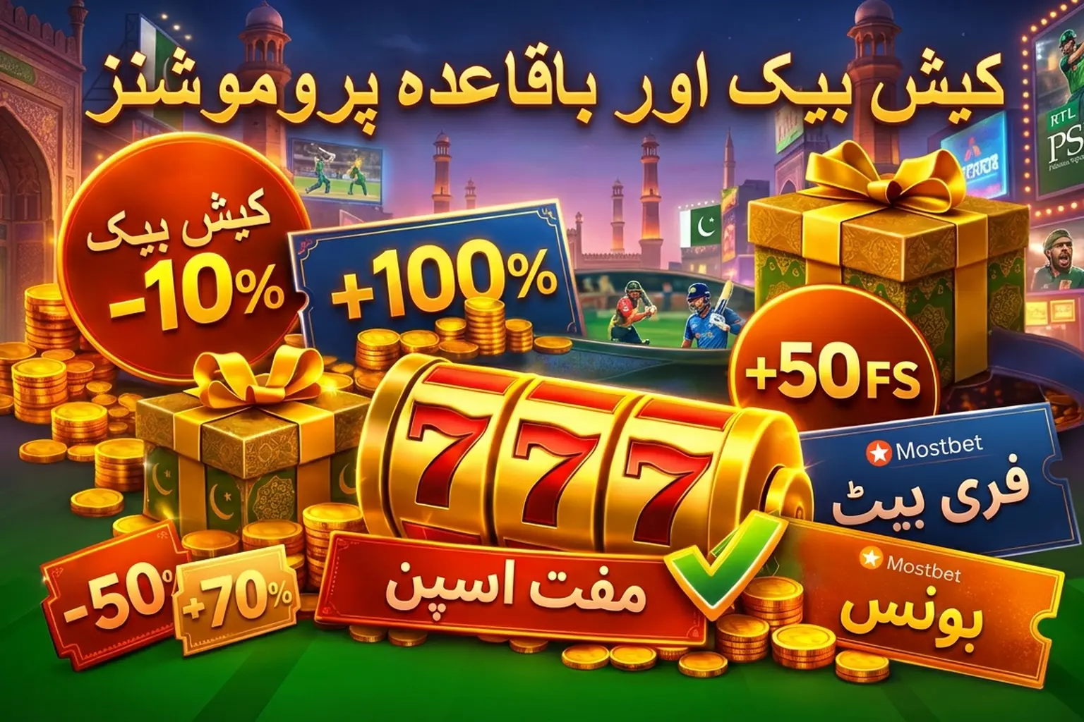 Mostbet کے بونس اور پرومو کوڈز